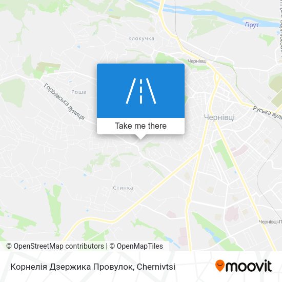Корнелія Дзержика Провулок map