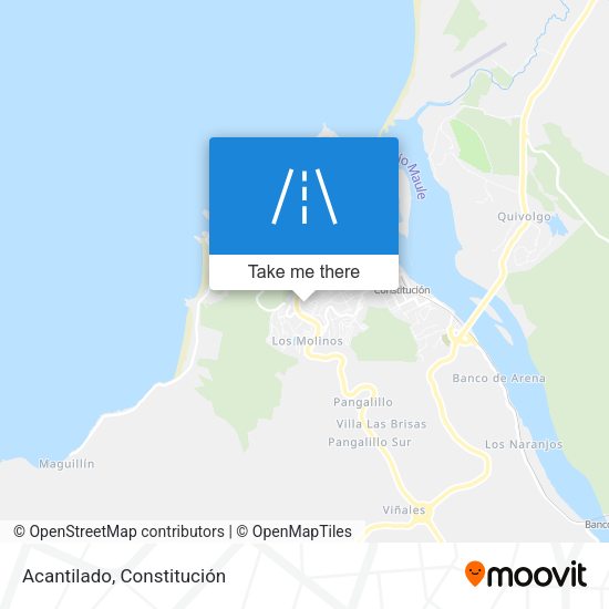 Mapa de Acantilado