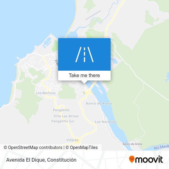 Mapa de Avenida El Dique