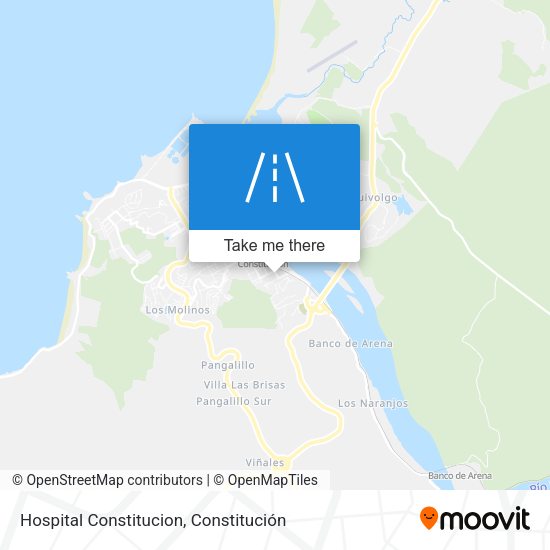 Mapa de Hospital Constitucion