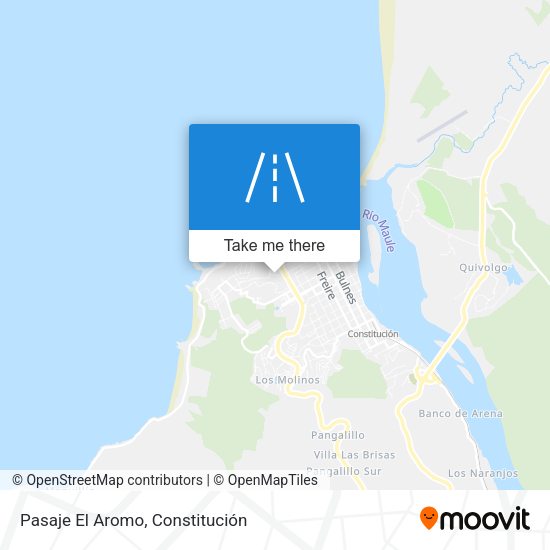 Pasaje El Aromo map