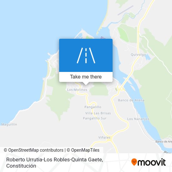 Mapa de Roberto Urrutia-Los Robles-Quinta Gaete
