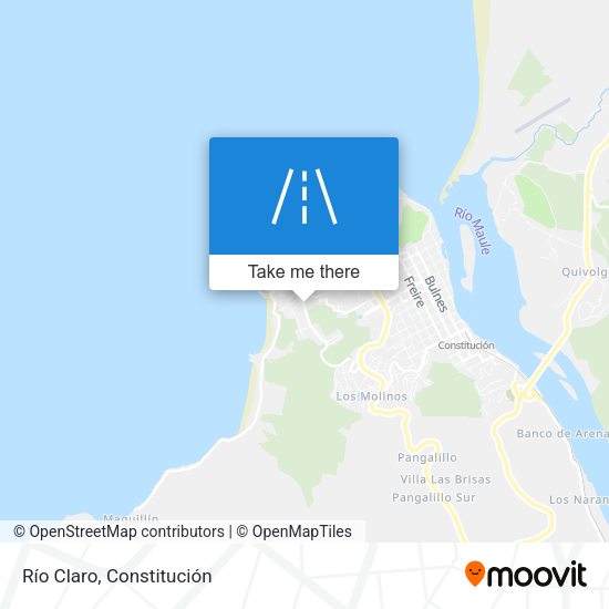 Río Claro map