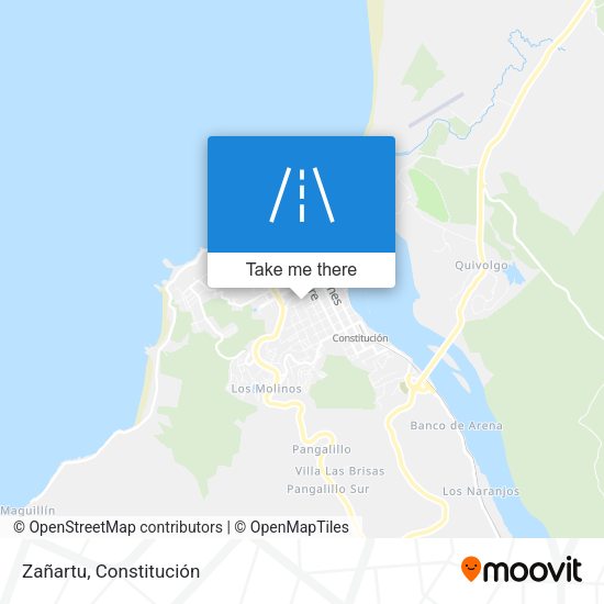 Zañartu map