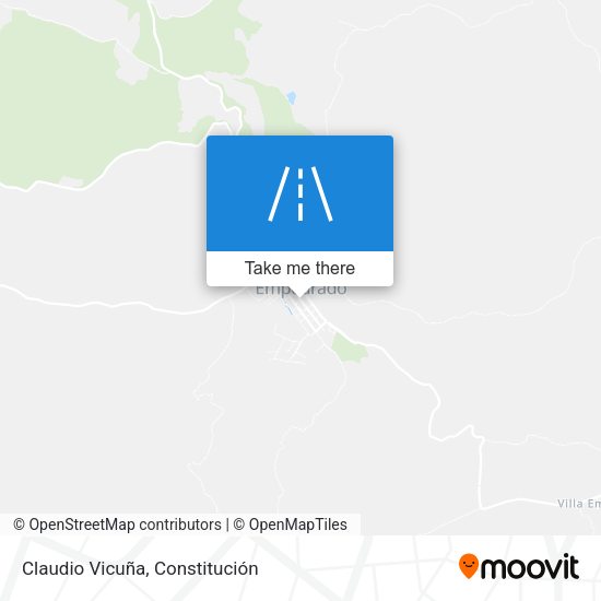 Claudio Vicuña map