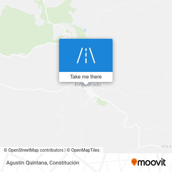 Agustín Quintana map