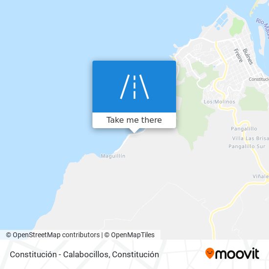 Constitución - Calabocillos map