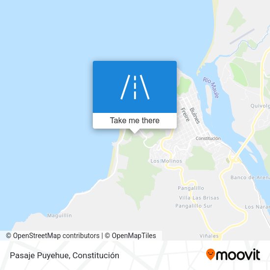 Pasaje Puyehue map