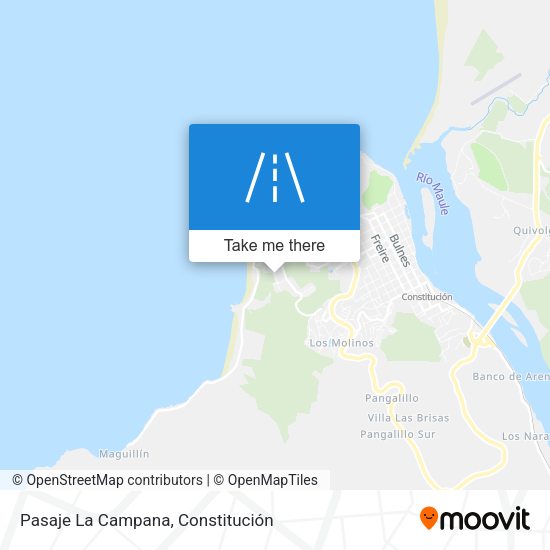 Mapa de Pasaje La Campana