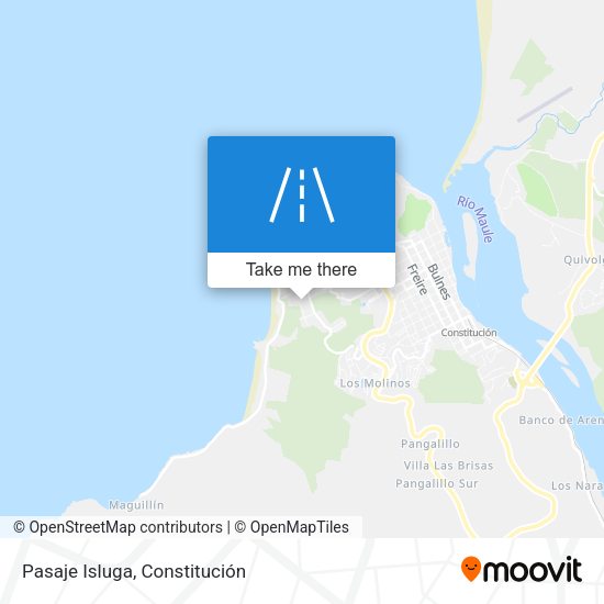 Mapa de Pasaje Isluga