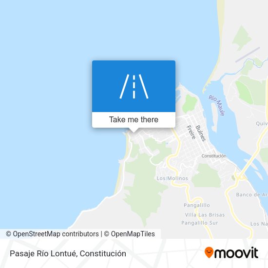 Pasaje Río Lontué map