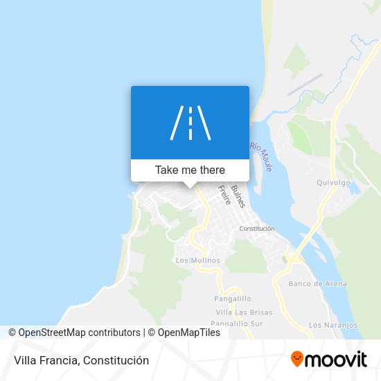 Mapa de Villa Francia