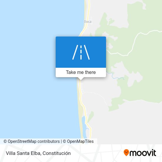 Villa Santa Elba map