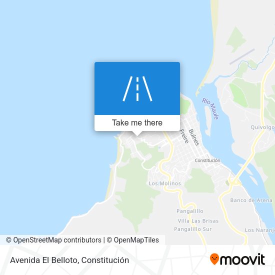 Avenida El Belloto map