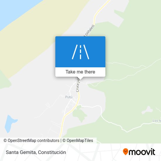Santa Gemita map