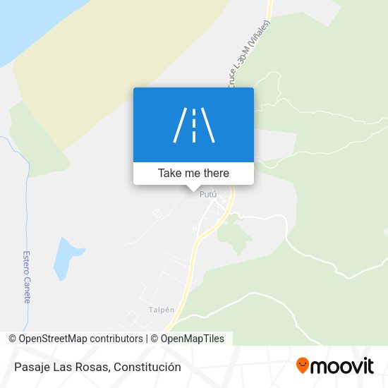 Mapa de Pasaje Las Rosas