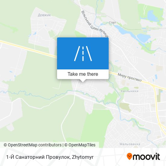 1-Й Санаторний Провулок map