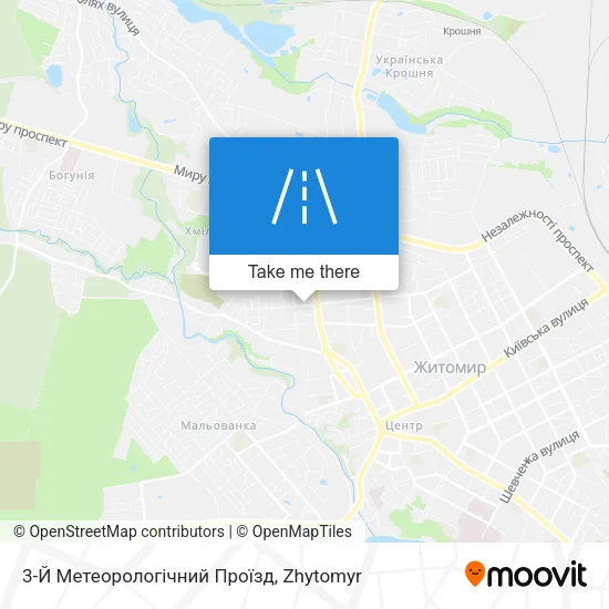 3-Й Метеорологічний Проїзд map