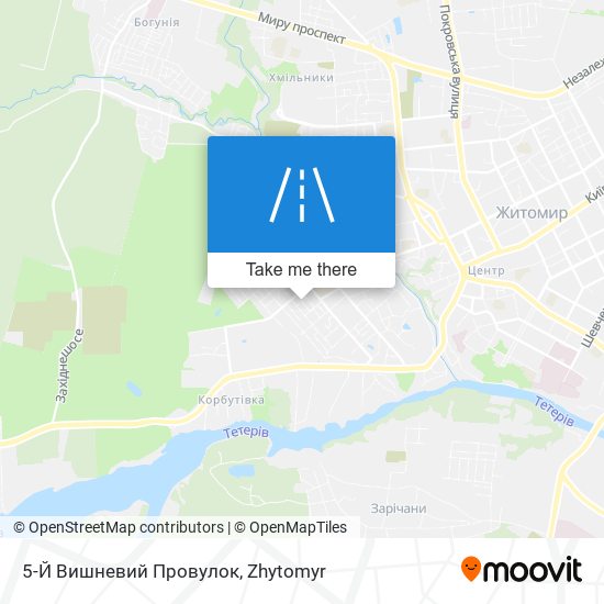 5-Й Вишневий Провулок map