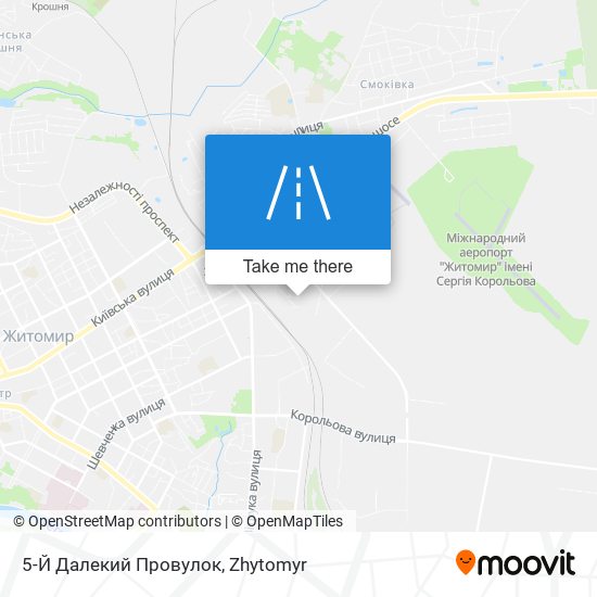 5-Й Далекий Провулок map