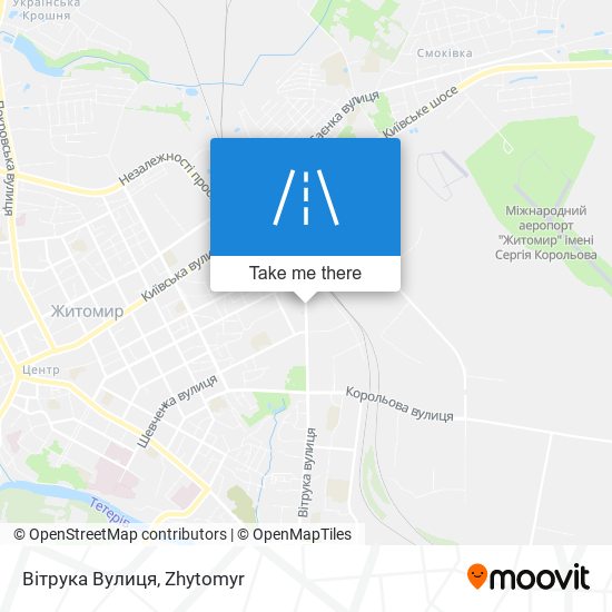 Вітрука Вулиця map