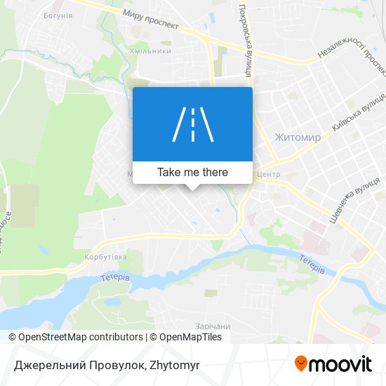 Джерельний Провулок map