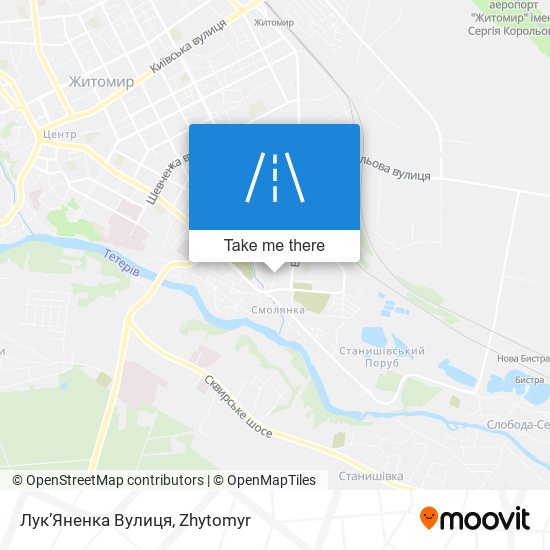 Лук’Яненка Вулиця map