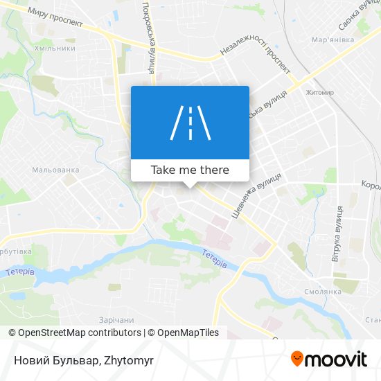 Новий Бульвар map