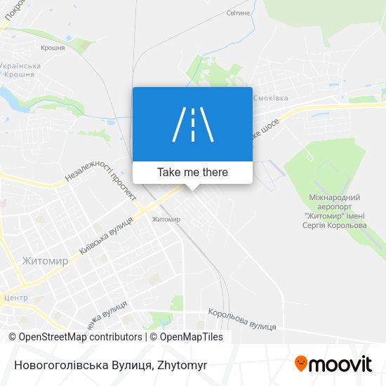 Новогоголівська Вулиця map