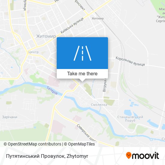 Путятинський Провулок map