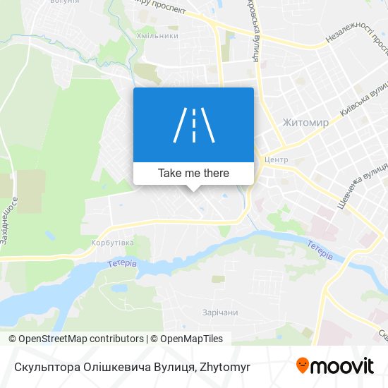 Скульптора Олішкевича Вулиця map