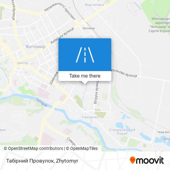 Табірний Провулок map