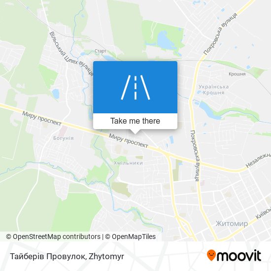 Тайберів Провулок map