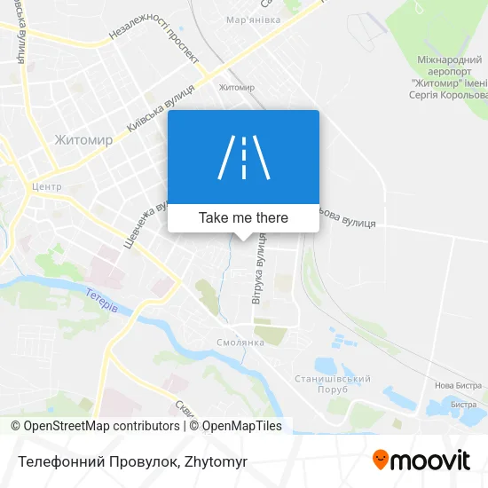 Карта Телефонний Провулок