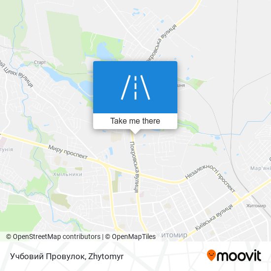 Учбовий Провулок map