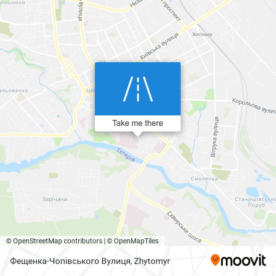 Фещенка-Чопівського Вулиця map