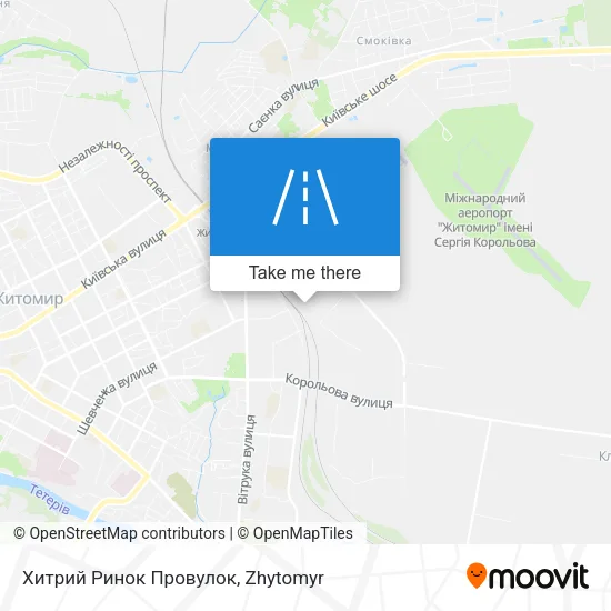 Хитрий Ринок Провулок map