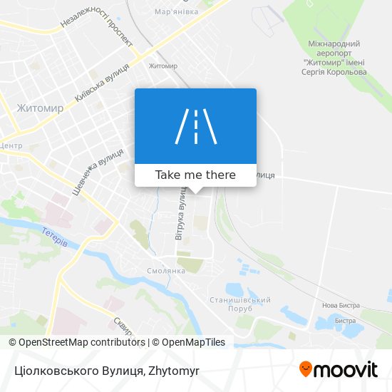 Ціолковського Вулиця map