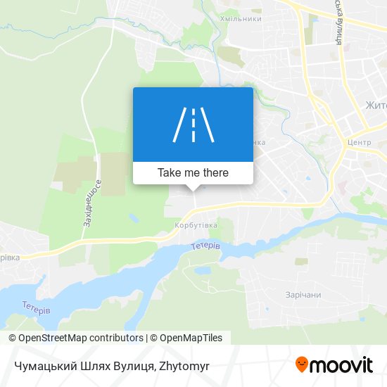 Чумацький Шлях Вулиця map