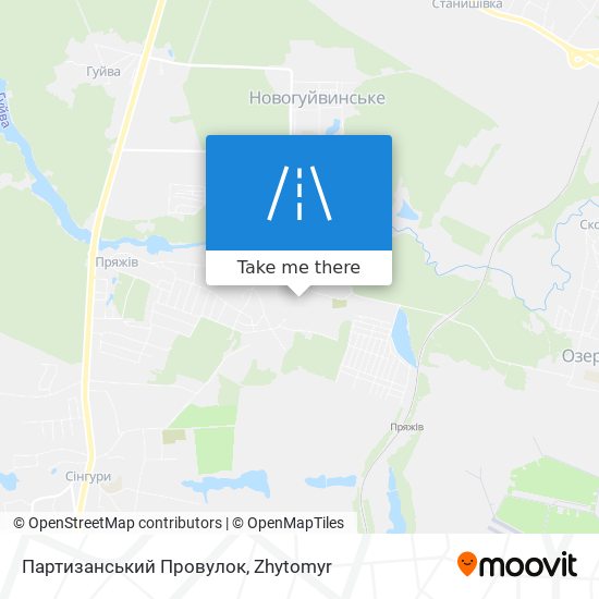 Партизанський Провулок map