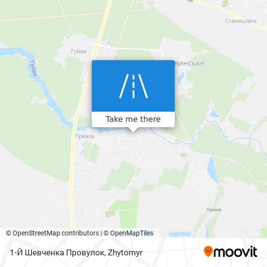 1-Й Шевченка Провулок map