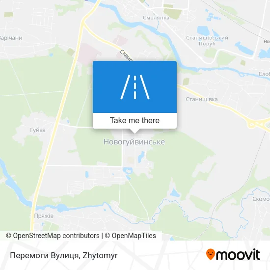 Карта Перемоги Вулиця