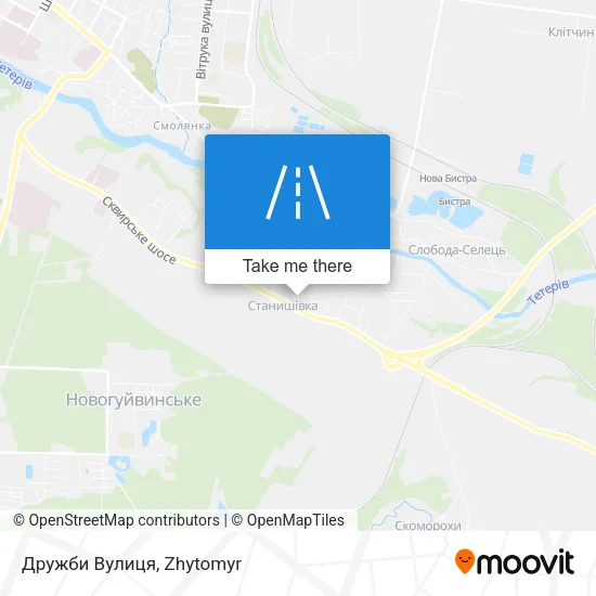 Карта Дружби Вулиця