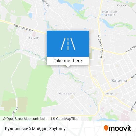 Руднянський Майдан map