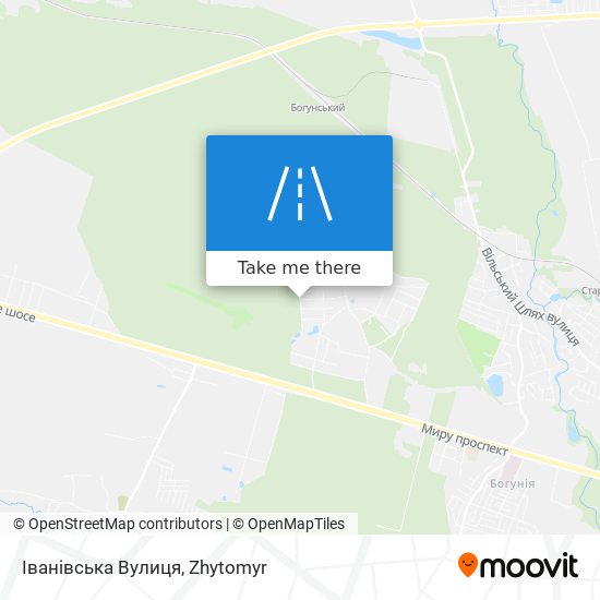 Іванівська Вулиця map