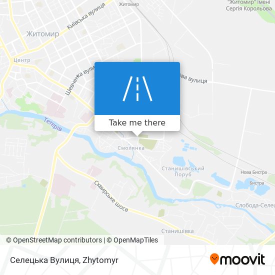 Cелецька Вулиця map