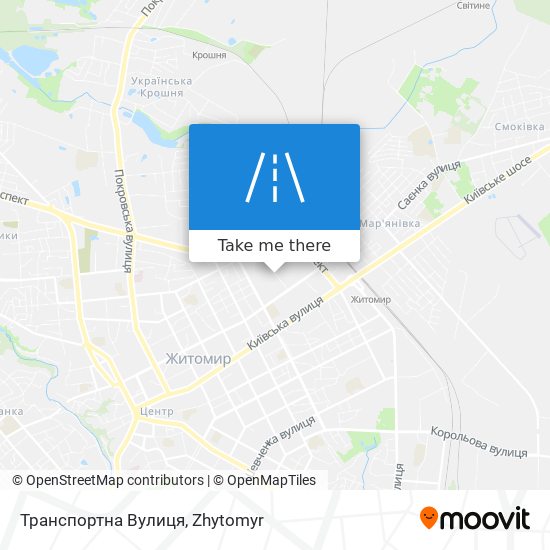 Транспортна Вулиця map