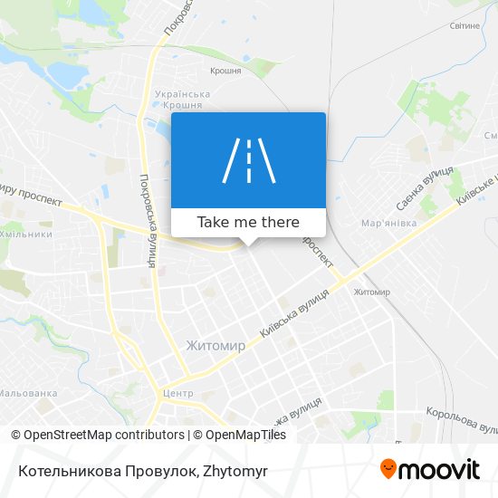 Котельникова Провулок map