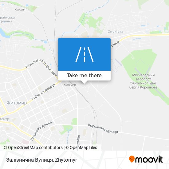 Залізнична Вулиця map