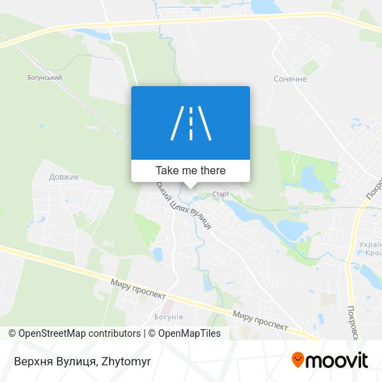 Верхня Вулиця map